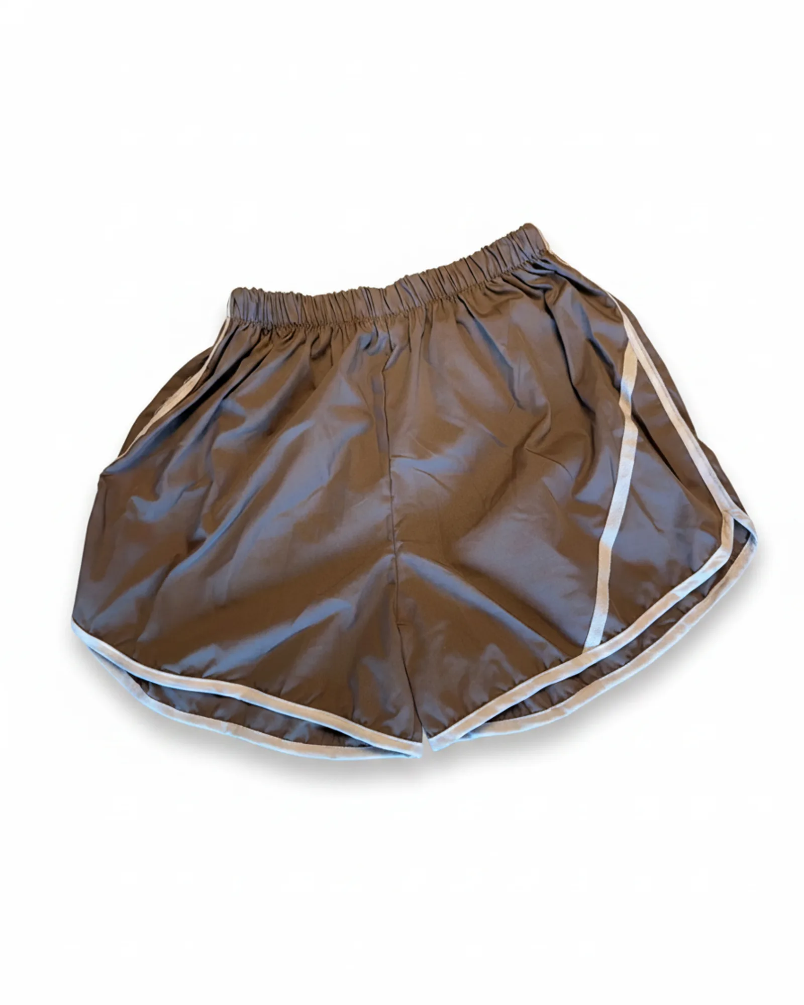 Unbranded מכנס ספורט קצר, ניילון חאקי, מבט נוסף