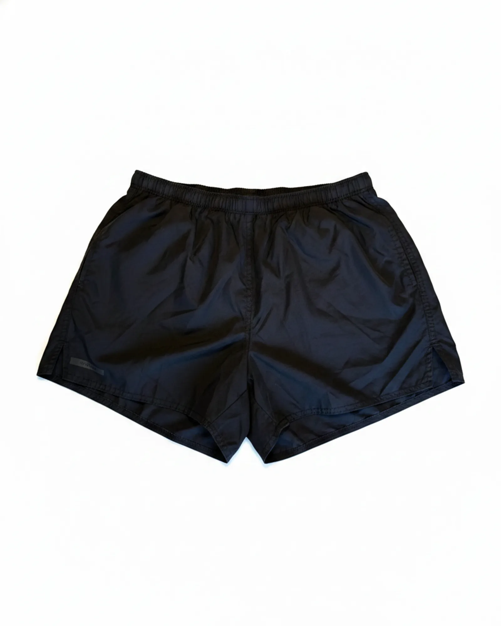 Unbranded מכנס ריצה קצר, שחור, מבט נוסף