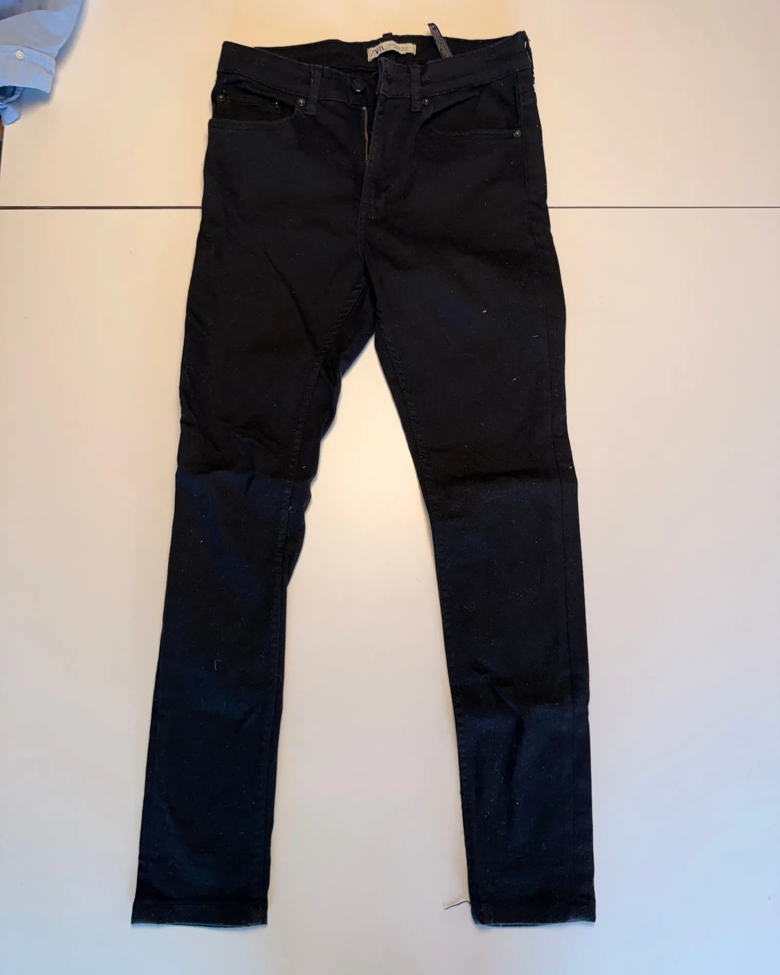 Unbranded ג׳ינס סקיני, שחור, מבט קדמי
