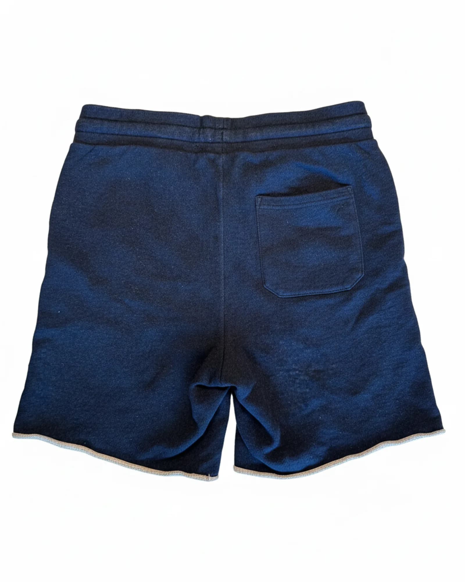 Unbranded מכנס פרנץ׳ טרי, כחול־כהה, מבט נוסף