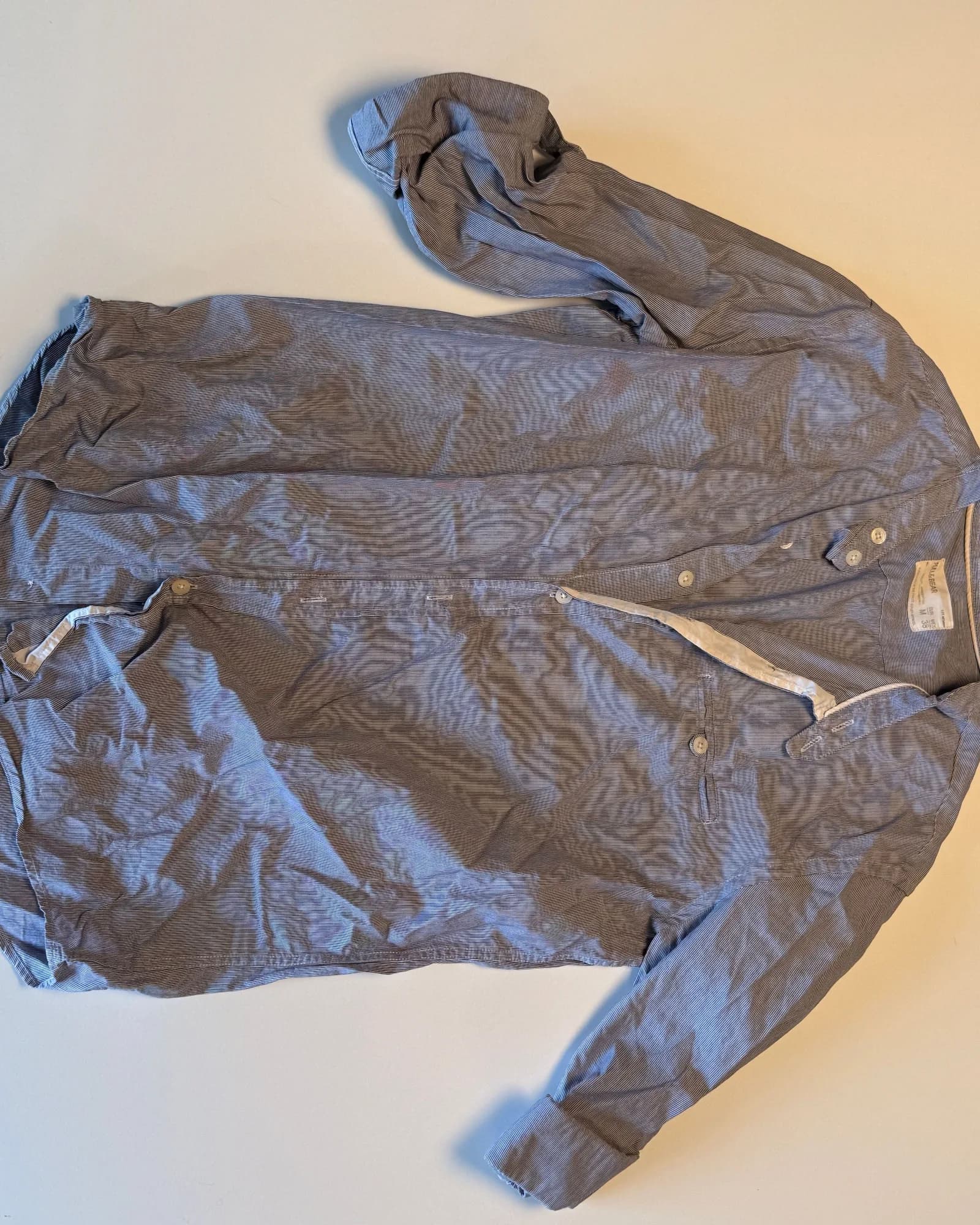 Unbranded חולצת עבודה, אפור־כחול, מבט קדמי